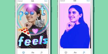 Tumblr now lets you add stickers and filters to photos and GIFs in its mobile app