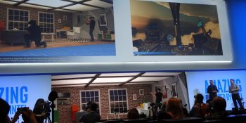 Intel demos untethered Project Alloy virtual reality multiplayer experience