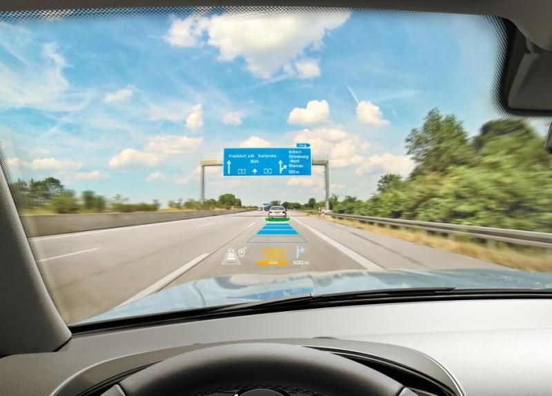 DigiLens can enhance a driving experience with a heads-up display.