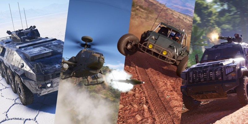 You can ride in lots of vehicles in Ghost Recon Wildlands.