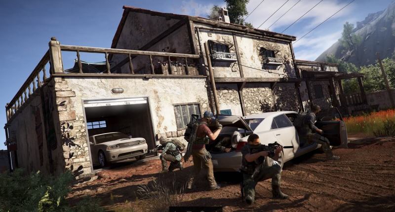 Your team looks out for you in Ghost Recon Wildlands.