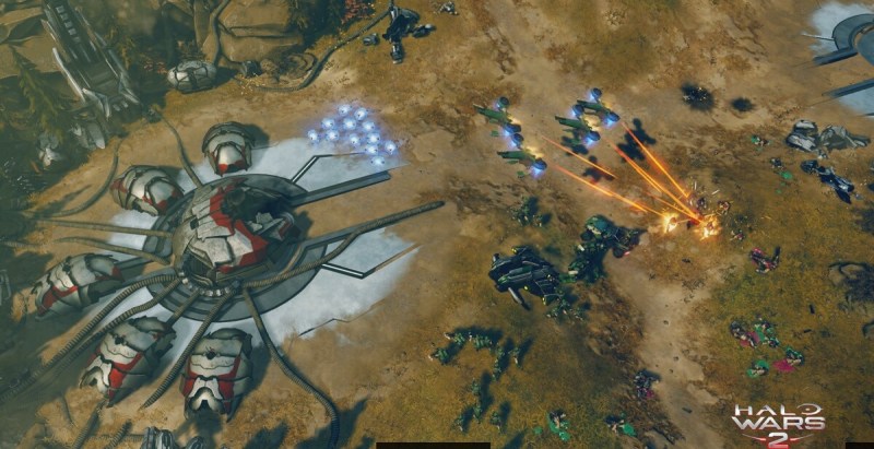 Amassing firepower is essential in Halo Wars 2.