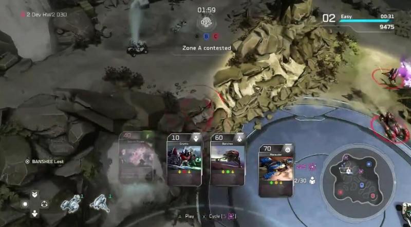 Halo Wars 2 Blitz mode has a card mechanic.