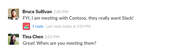 Threaded Conversation
