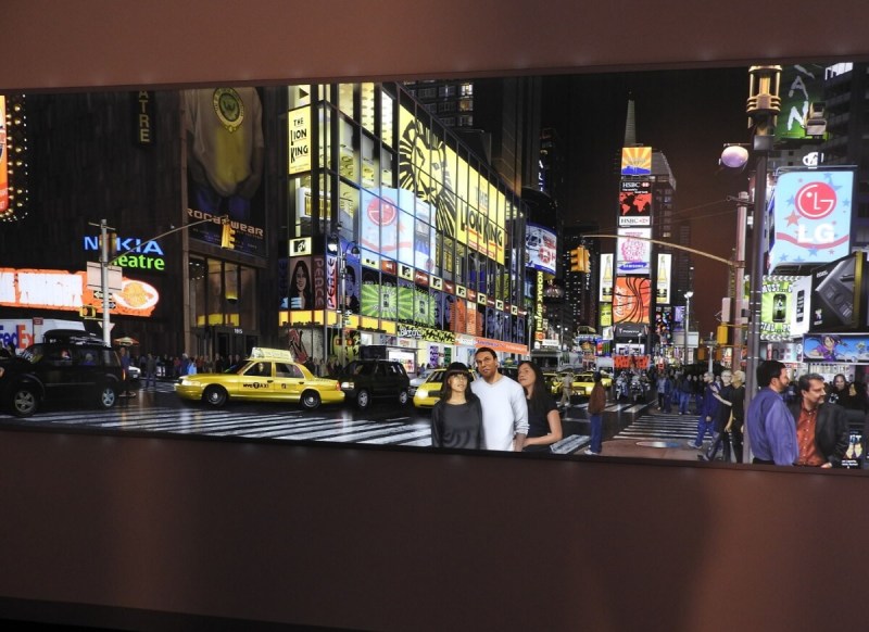This image of Times Square was created entirely in Adobe Photoshop.