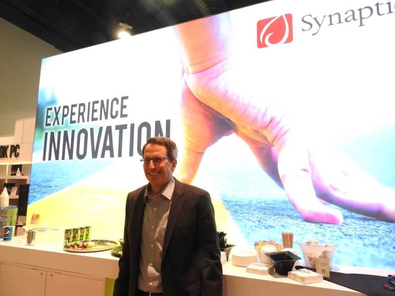 Rick Bergman, CEO of Synaptics.