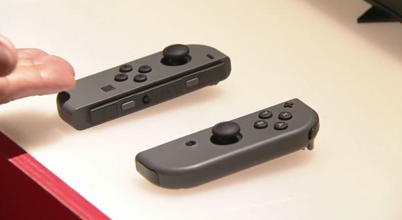 Nintendo Switch Joy Con controller.