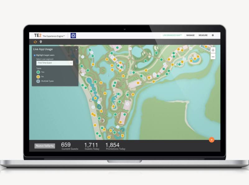 The visualization dashboard for the data that TE2 orchestrates.