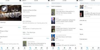 Twitter Explore launches to show trends, Moments, and live videos in one place