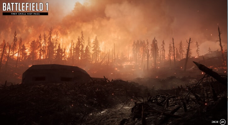 Verdun Heights map in Battlefield 1 expansion, They Shall Not Pass.