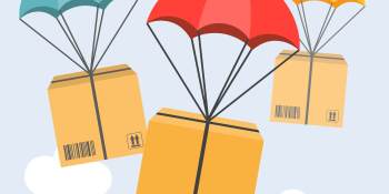 Amazon could deliver your packages by parachute