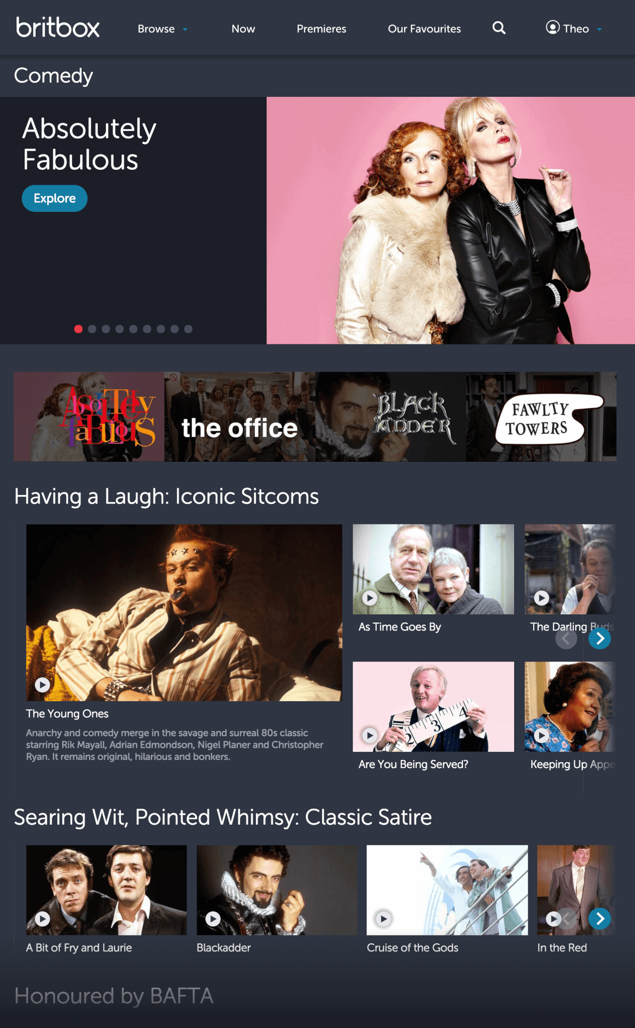 BritBox: Comedy