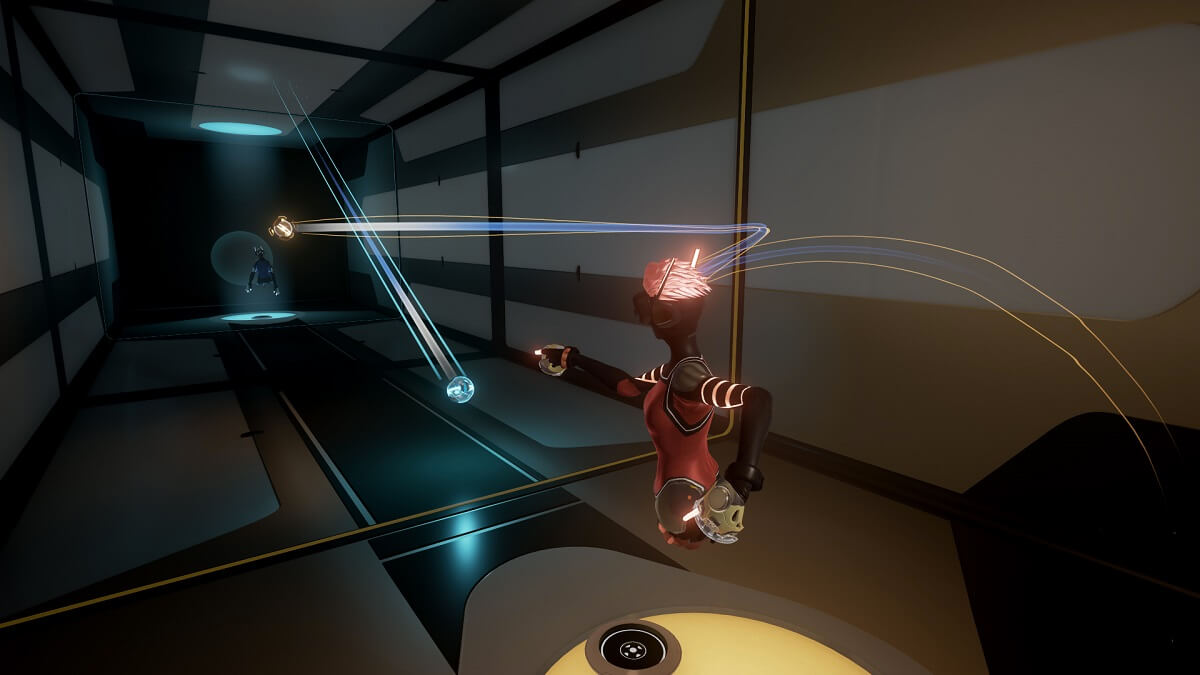 Sparc is a sports game that isn't set in the Eve universe.