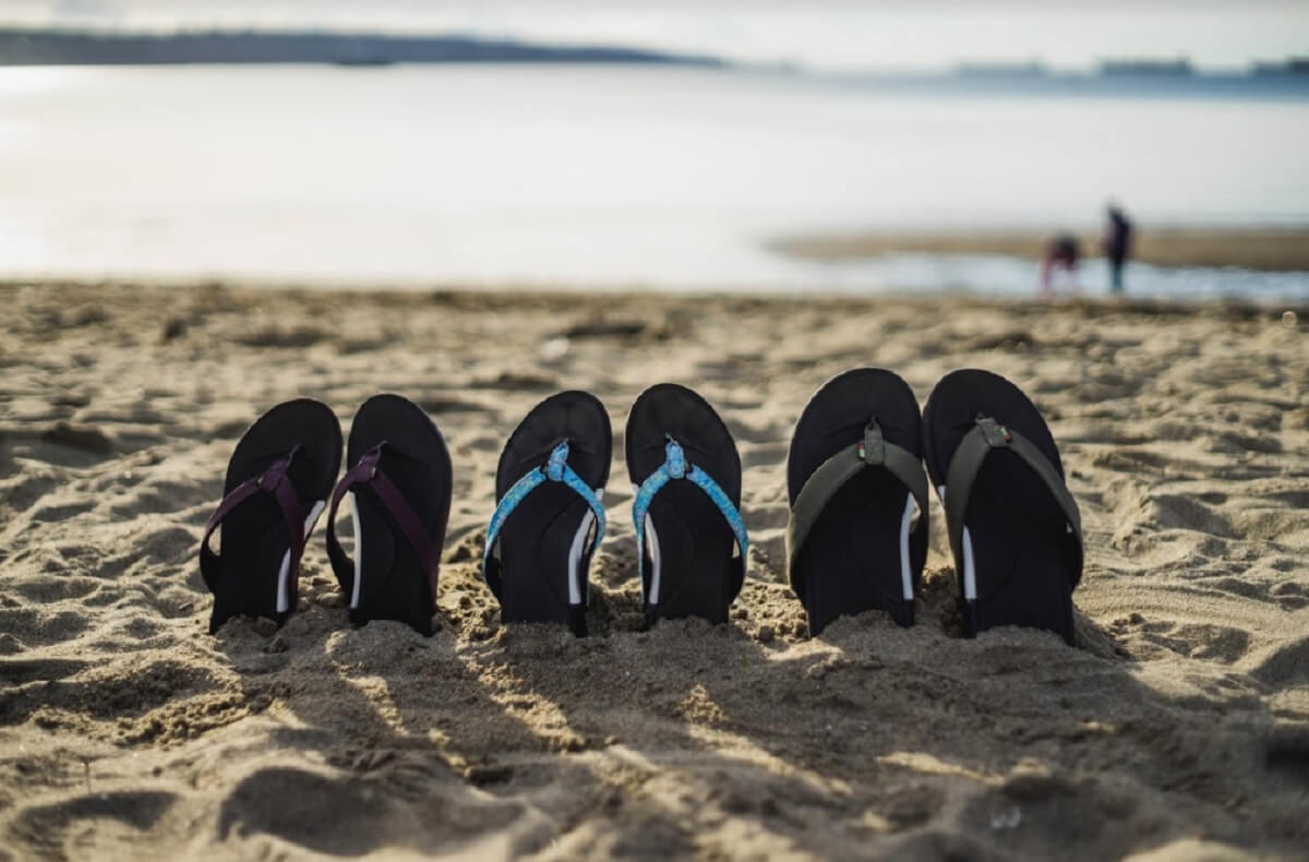 Wiivv has multiple straps for the fashion-conscious flip flop wearer.