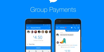 Facebook adds group payments to Messenger