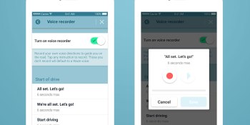 Waze now lets you record your own voice navigation prompts
