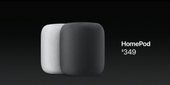 Apple unveils $349 HomePod, its answer to the Amazon Echo