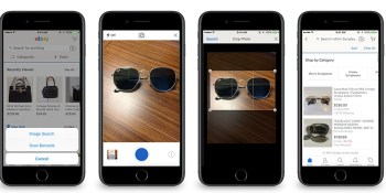 eBay launches computer vision search tools to find items using photos