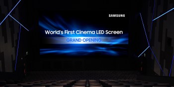 Samsung brings LED displays to European movie theaters, plans U.S. launch in 2018