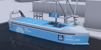 A $25 million autonomous ship will launch in 2018