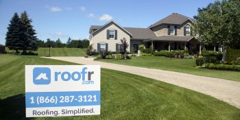 Roofr uses satellite imagery to evaluate the state of your roof