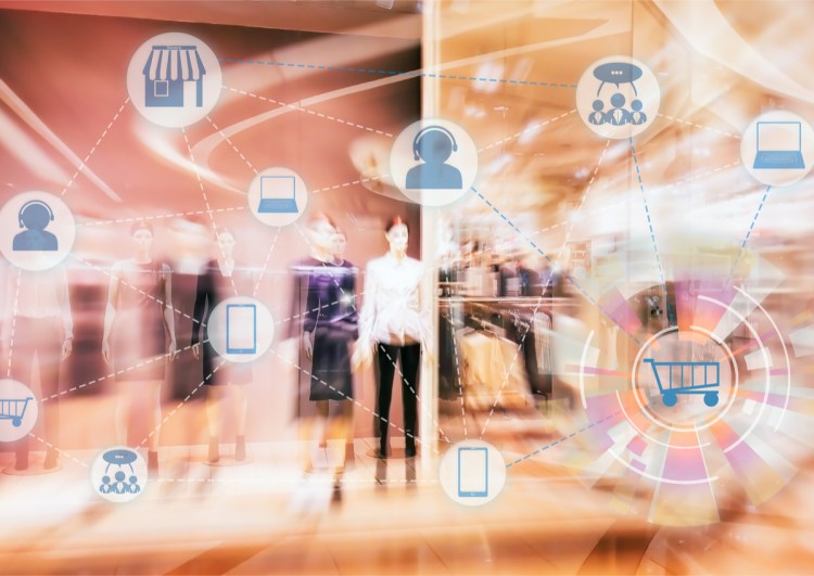illustration of retail AI