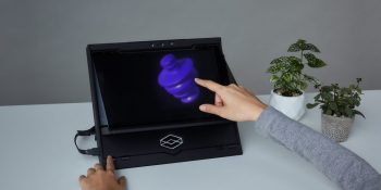 Holoplayer One’s interactive lightfield display brings 3D holograms to your living room