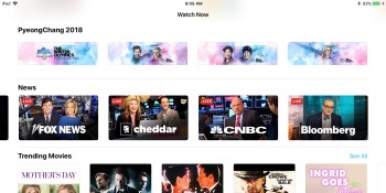 Apple adds live news videos and Winter Olympics coverage to iOS and Apple TV apps