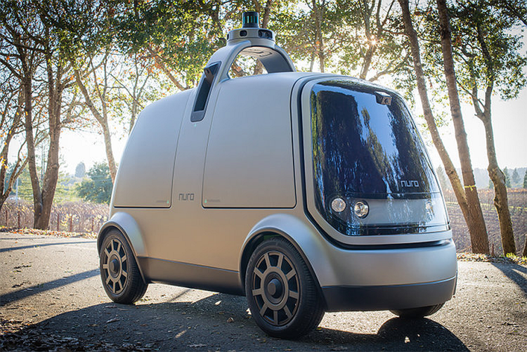 Nuro autonomous delivery car