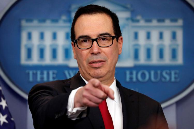 U.S. Treasury Secretary Steven Mnuchin attends the daily briefing at the White House in Washington, D.C., U.S., January 11, 2018. 