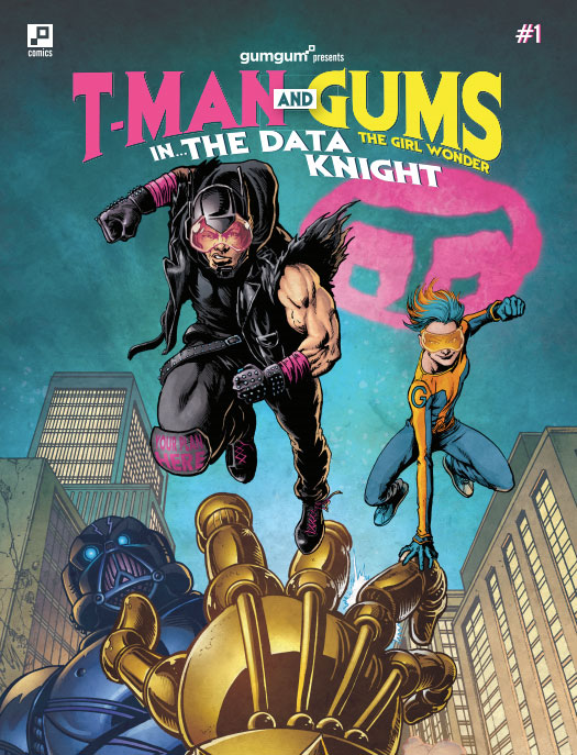 GumGum T-Man Comic Book