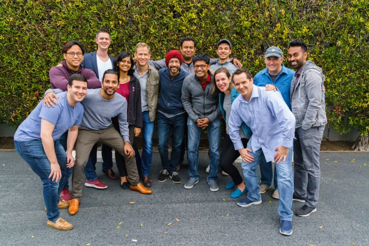 Suki team outside offices in 