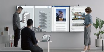 Microsoft’s lighter, higher-resolution Surface Hub 2 will ship in 2019