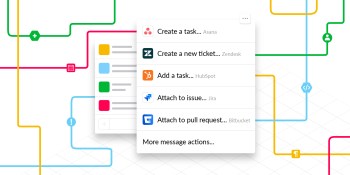 Slack launches actions for deeper integration with enterprise software like Jira, HubSpot, and Asana