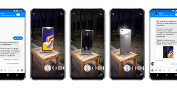 Facebook brings augmented reality to Messenger bots