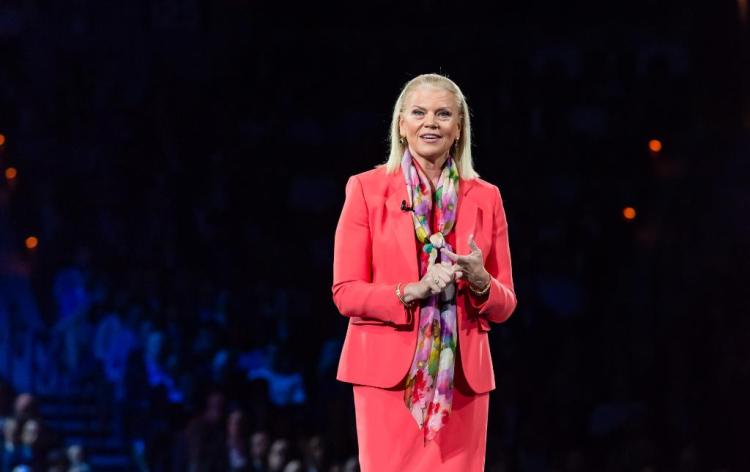 IBM CEO Ginni Rometty spoke at Viva Technology conference on May 23. 