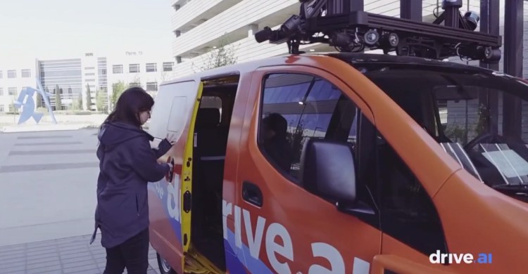 Drive.ai is a ride-hailing service that uses self-driving vehicles.