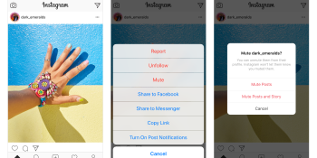 Instagram adds option to mute posts in your feed