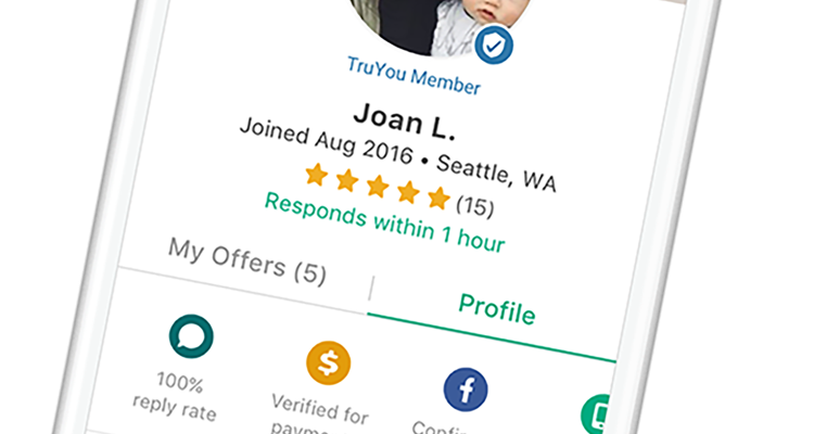 OfferUp - Profile Page