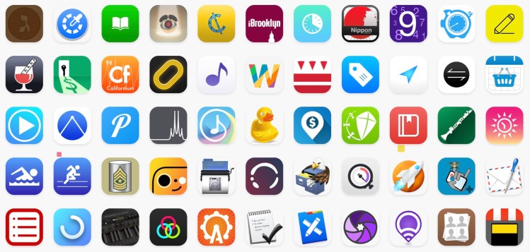 Just a handful of the apps supporting The Developers' Union.
