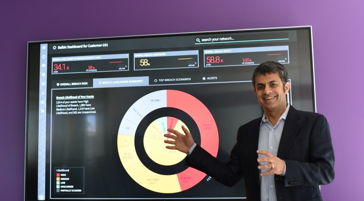 Gaurav Banga, CEO and founder of Balbix