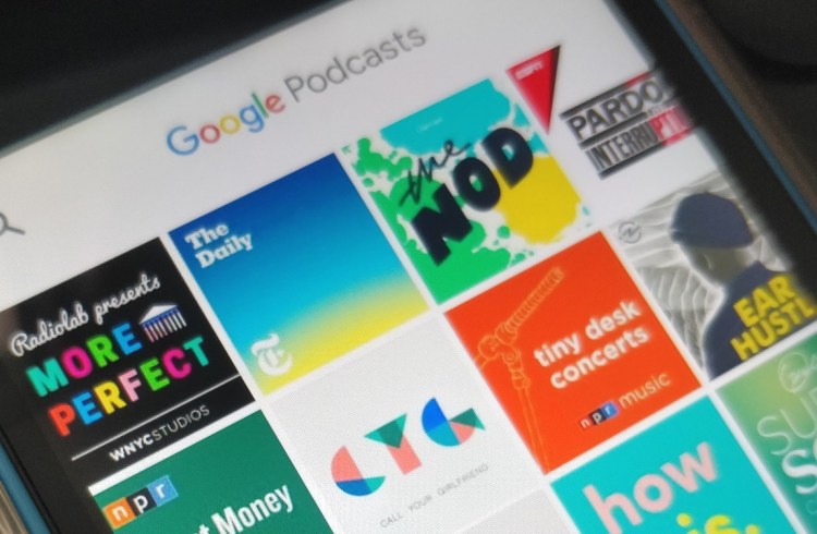 Google Podcasts app