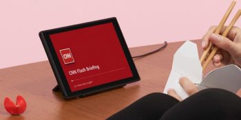 Amazon showcases Alexa on Fire tablets with ‘show mode’ and charging dock