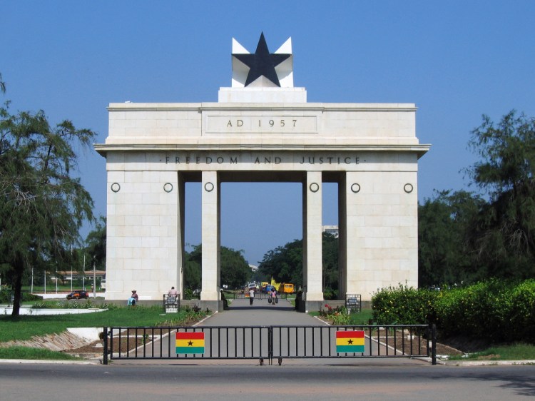 Independence Square in Accra, Ghana