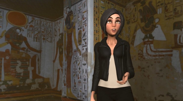 High Fidelity's Egyptian field trip in VR.