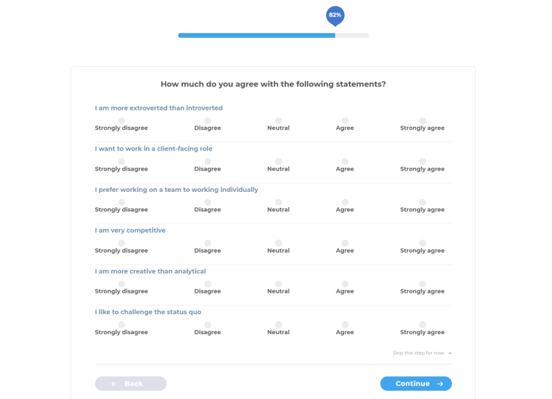 RippleMatch profile