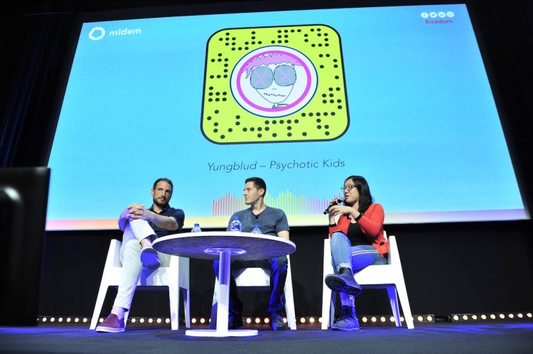 MIDEM 2018 - CONFERENCES - MIDEM KEYNOTE - BEN SCHWERIN (SNAP Inc) INCONVERSATION WITH NEIL JACOBSON (GEFFEN RECORD)

Crédit : ©

