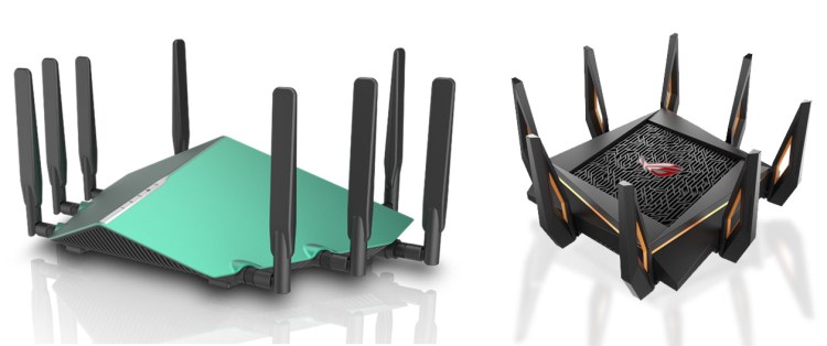 D-Link's and Asus's next-generation 802.11ax routers are super-fast and aesthetically brutal.