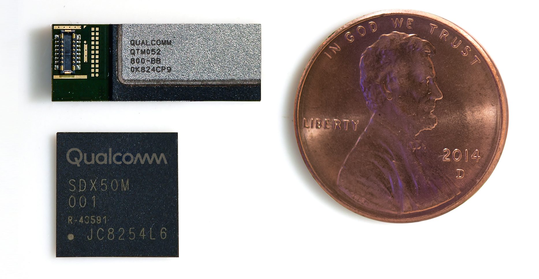 Qualcomm's mmWave antenna and X50 modem enable pocket devices to achieve ultra-fast 5G speeds, achieving once-inconceivable miniaturization.