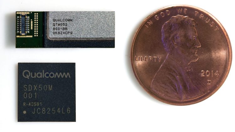 Qualcomm's mmWave antenna and X50 modem enable pocket devices to achieve ultra-fast 5G speeds, achieving once-inconceivable miniaturization.